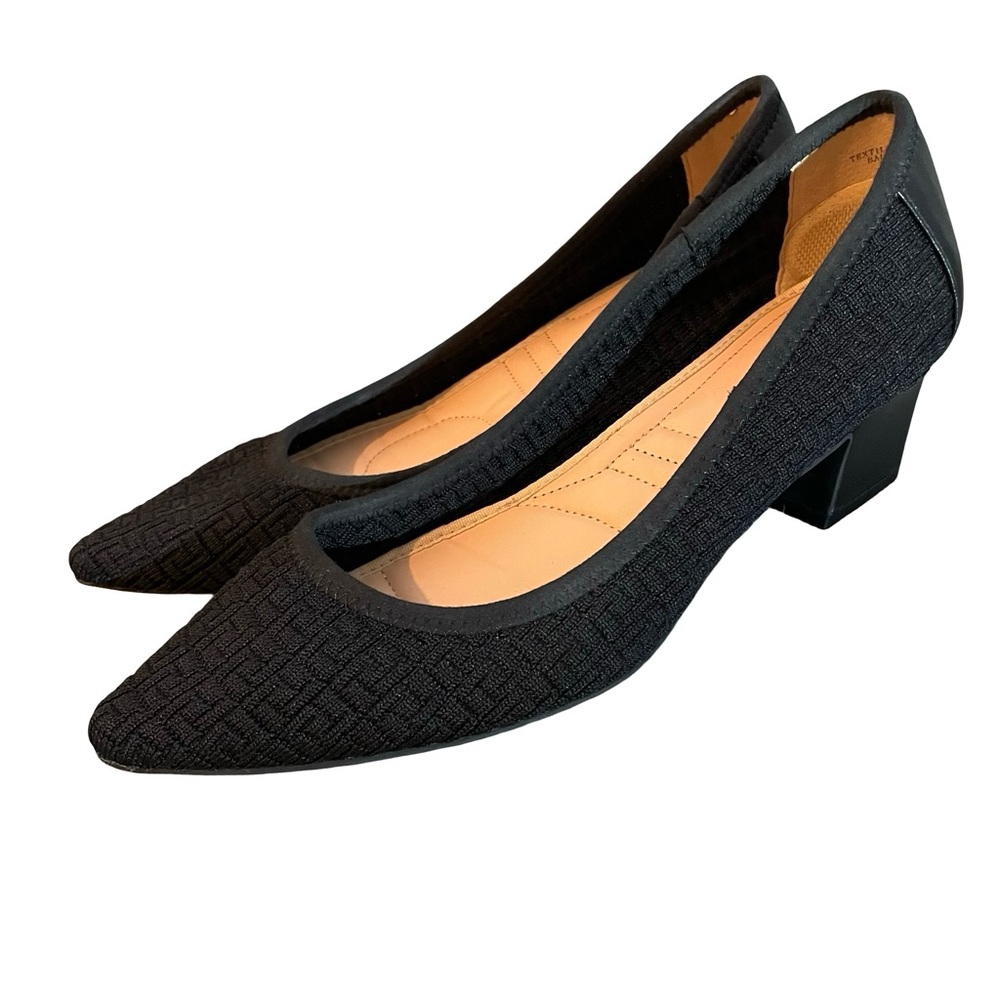 Adrienne Vittadini Women's Faro Knit Pump Black Size 11 M - Picture 3 of 8